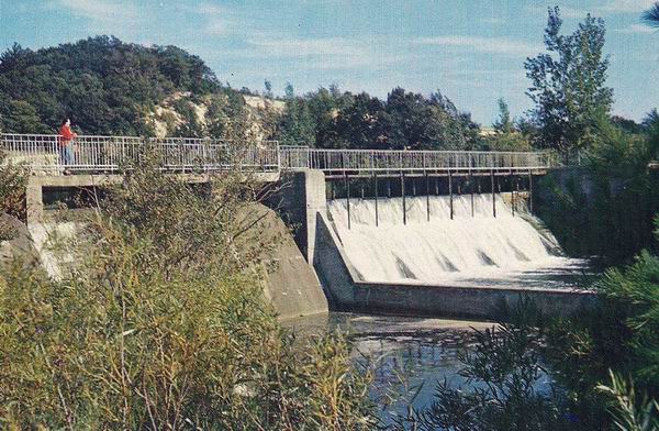 The Dam On The Big Sable River Ludington State Park